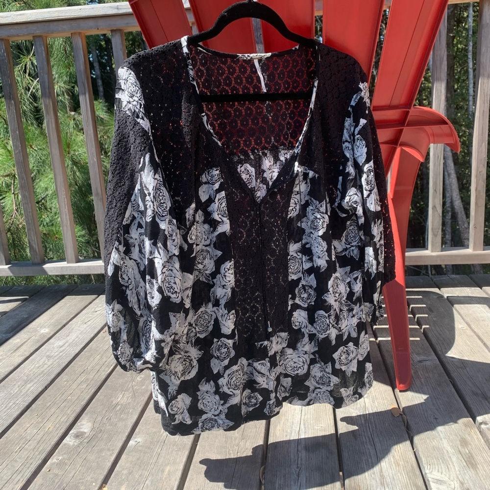 Free People flowy blouse
